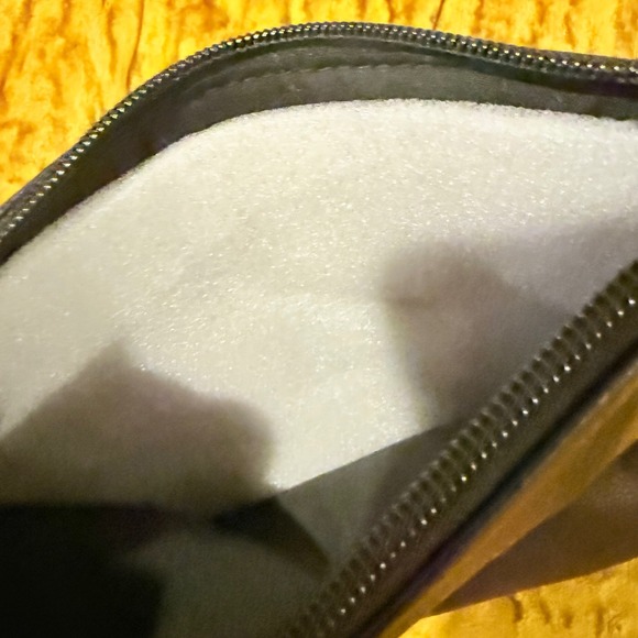 NEW Nudestix Black Faux Leather Makeup Bag Emo Punk Goth Unicorn Cactus Zip Top - Picture 3 of 4